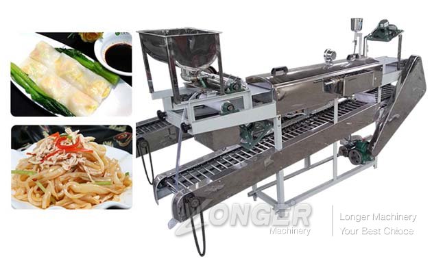 Vegetable Rice Noodle Maker Machine Manufacturer in China